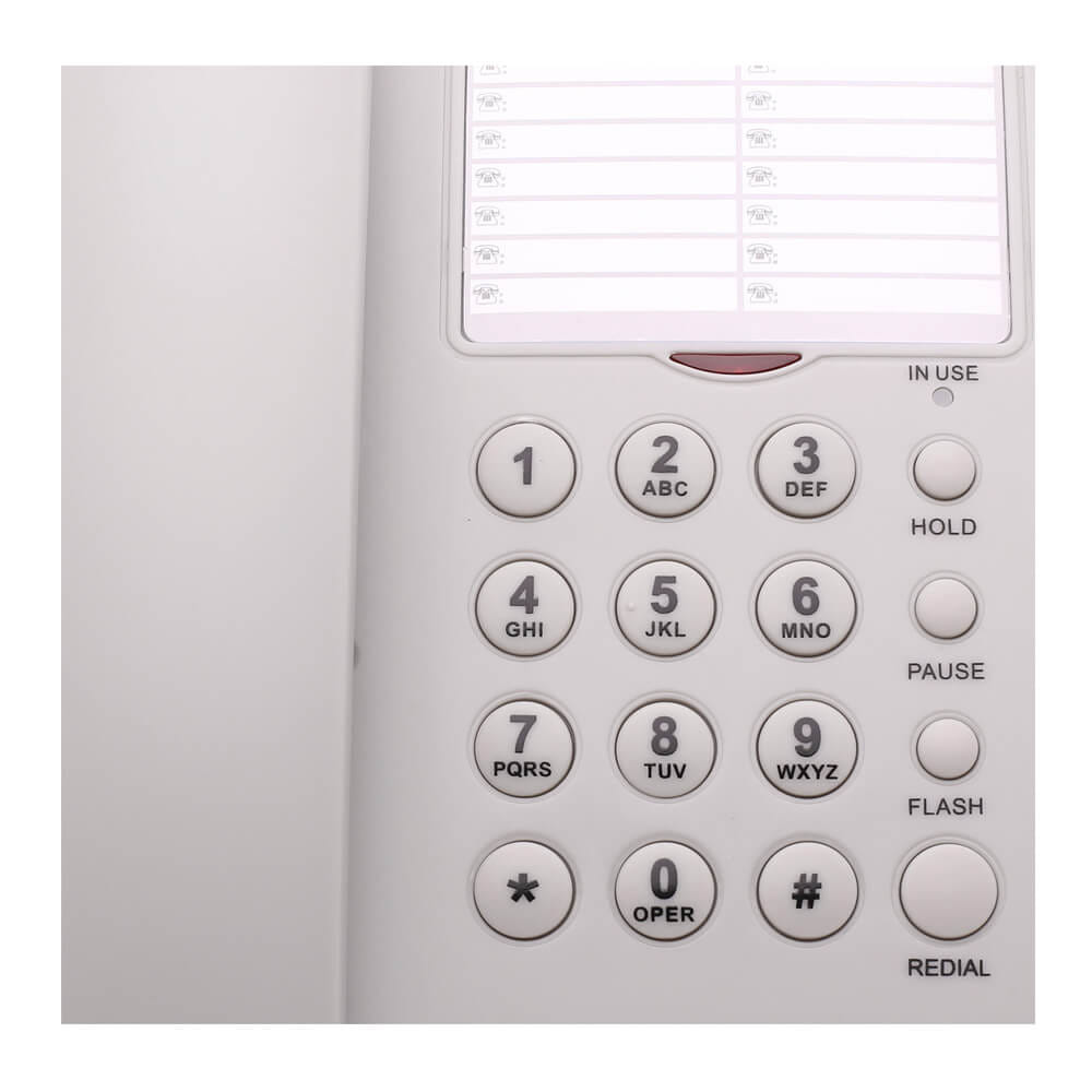 โทรศัพท์บ้าน โทรศัพท์สำนักงาน  REACH รุ่น DT-1000 LIGHT GREY_5